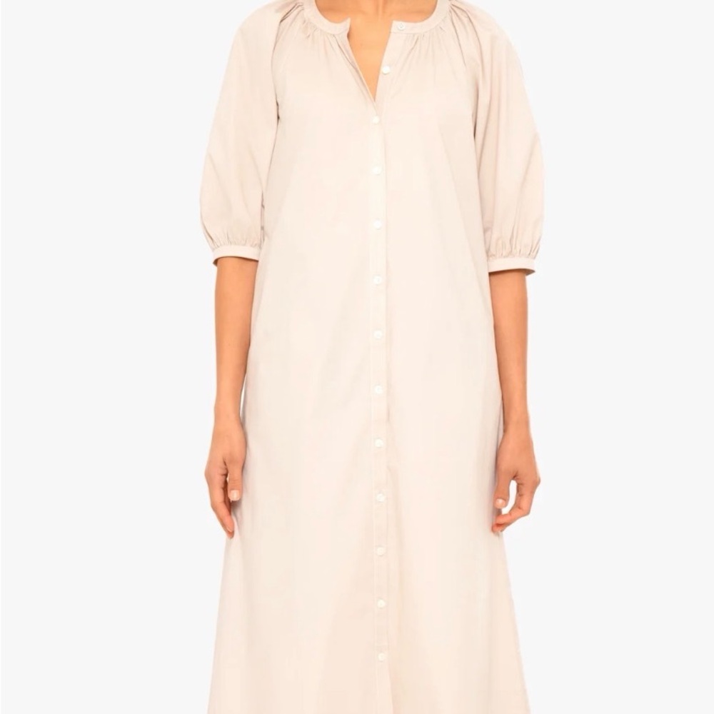 STAUD Vincent Biscotti Dress